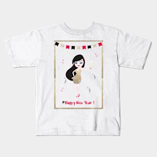 Happy New Year Kids T-Shirt